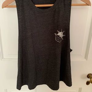 “Just ok” cropped boxy tank
